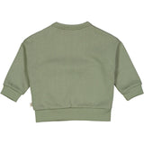 Pocket Sweatshirt Poetry Green by Müsli