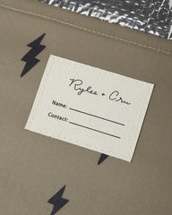 Lunch Bag || Bolts by Rylee + Cru