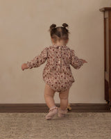 Cora Romper || Pink Floral by Rylee + Cru