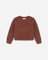 Scallop Cardigan || Brick by Rylee + Cru