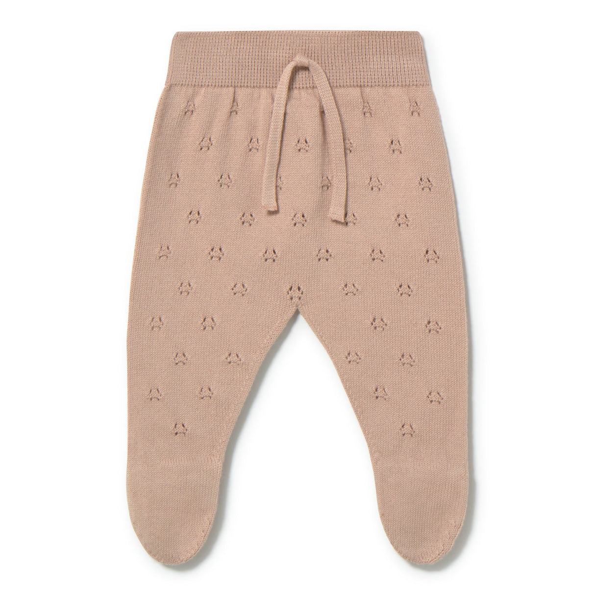 Patterned Knit Footie- Candy by Li + Me