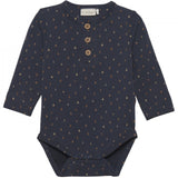 Long Sleeve Sweat Bodysuit in India Ink by Fixoni