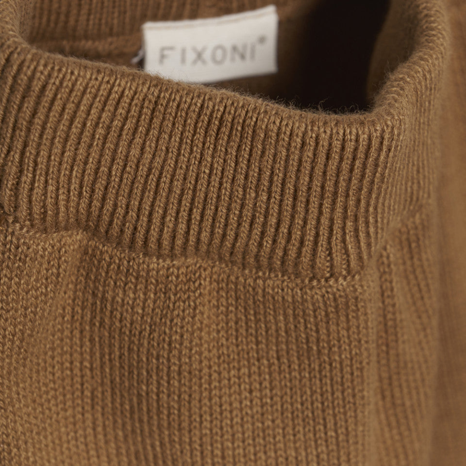 Knit Pants in Nuthatch by Fixoni