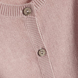 Knit Cardigan in Misty Rose by Fixoni