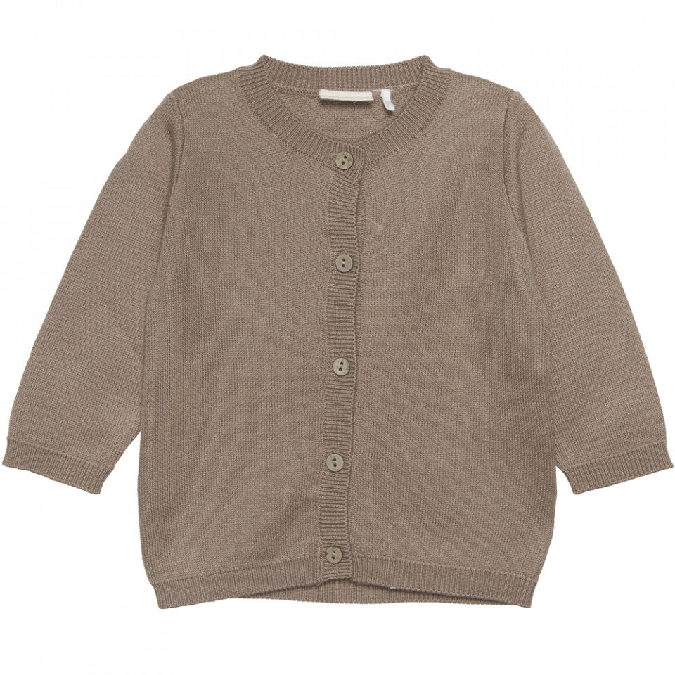Knit Cardigan in Affogat by Fixoni