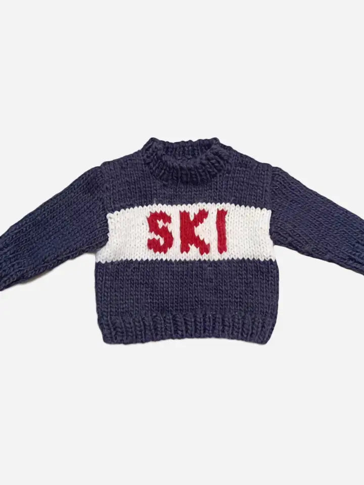 Ski Sweater - Navy by The Blueberry Hill
