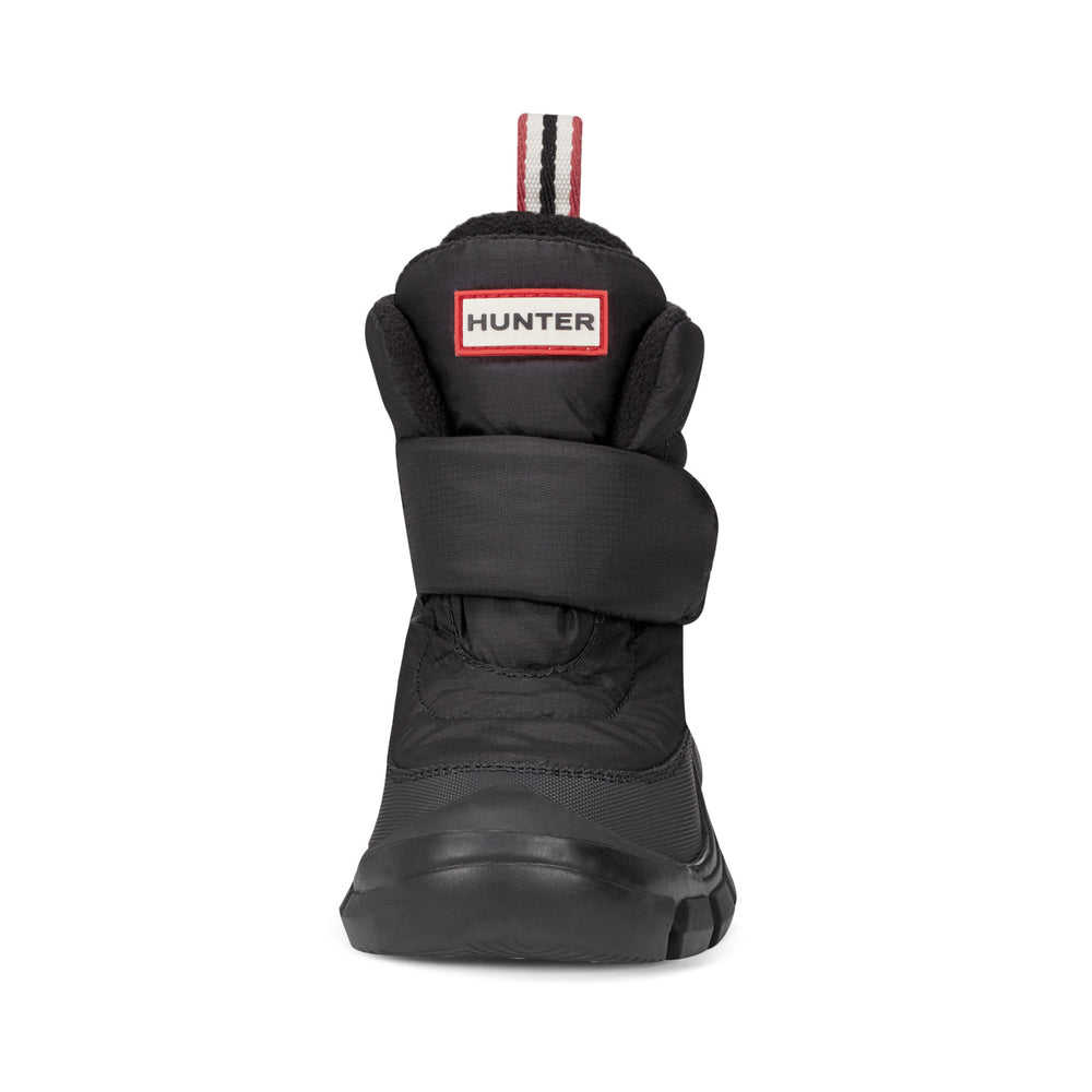 Little Kids Igloo Lug Sole Insulated Waterproof Snow Boots- Black by Hunter Boots