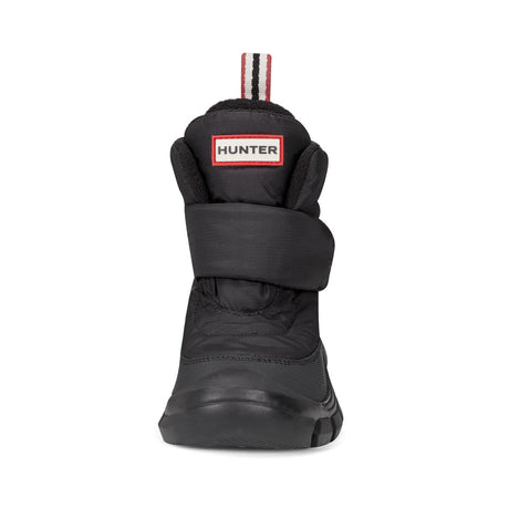 Little Kids Igloo Lug Sole Insulated Waterproof Snow Boots- Black by Hunter Boots