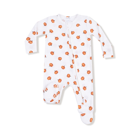 2 Way Zipper Footie- Little Pumpkins by Angel Dear