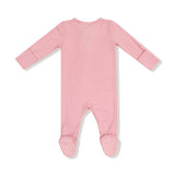 2 Way Zipper Footie- Pink Dolphin by Angel Dear