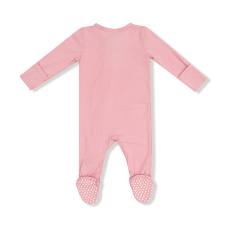 2 Way Zipper Footie- Pink Dolphin by Angel Dear