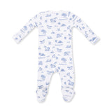 2 Way Zipper Footie- Farm Friends by Angel Dear