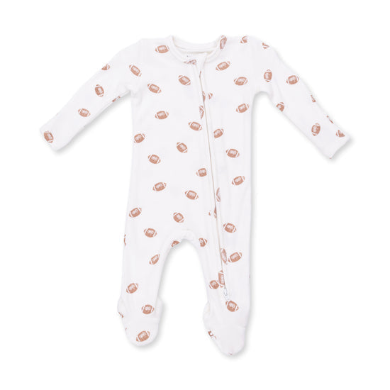 2 Way Zipper Footie- Mini Footballs by Angel Dear