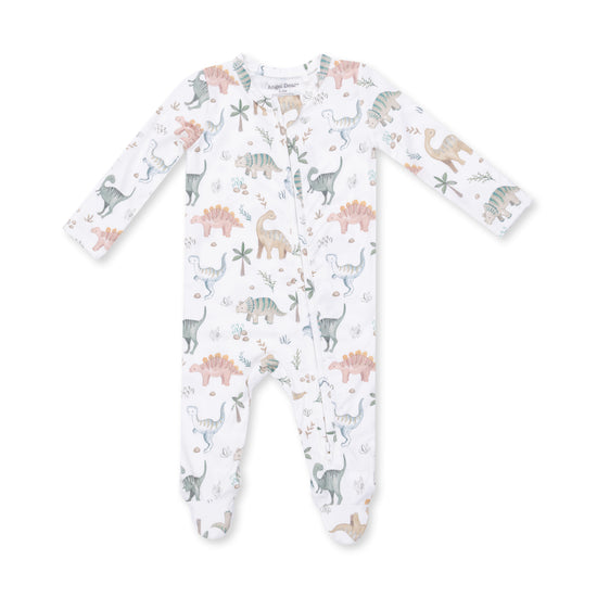 2 Way Zipper Footie- Sweet Baby Dinos by Angel Dear