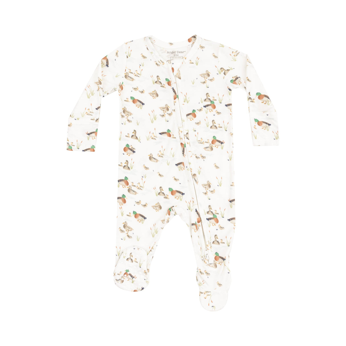 2 Way Zipper Footie - Duckling Families by Angel Dear