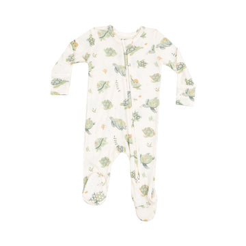 Sea Turtles 2 Way Zipper Footie by Angel Dear