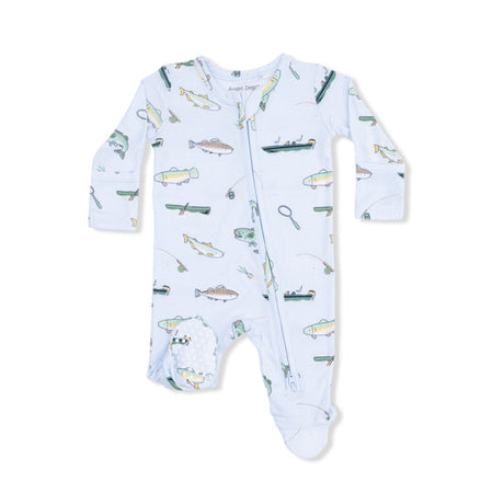2 Way Zipper Footie- Fishing by Angel Dear