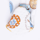 2 Way Zipper Footie- Rodeo Patches Uni by Angel Dear