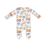 2 Way Zipper Footie- Rodeo Patches Uni by Angel Dear