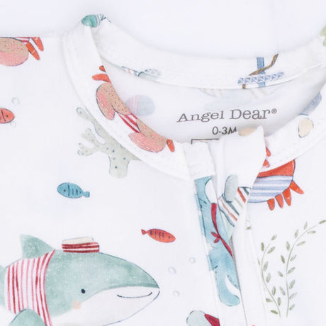 2 Way Zipper Footie- Sailor Sea Creatures by Angel Dear
