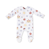 2 Way Zipper Footie- Sunny Sandcastles by Angel Dear
