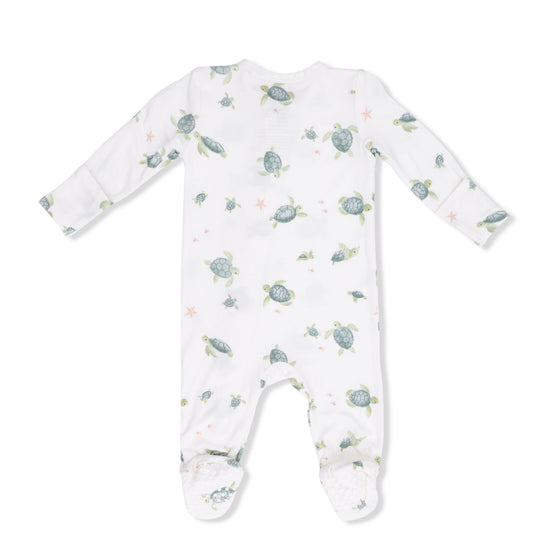 2 Way Zipper Footie- Sea Turtles by Angel Dear