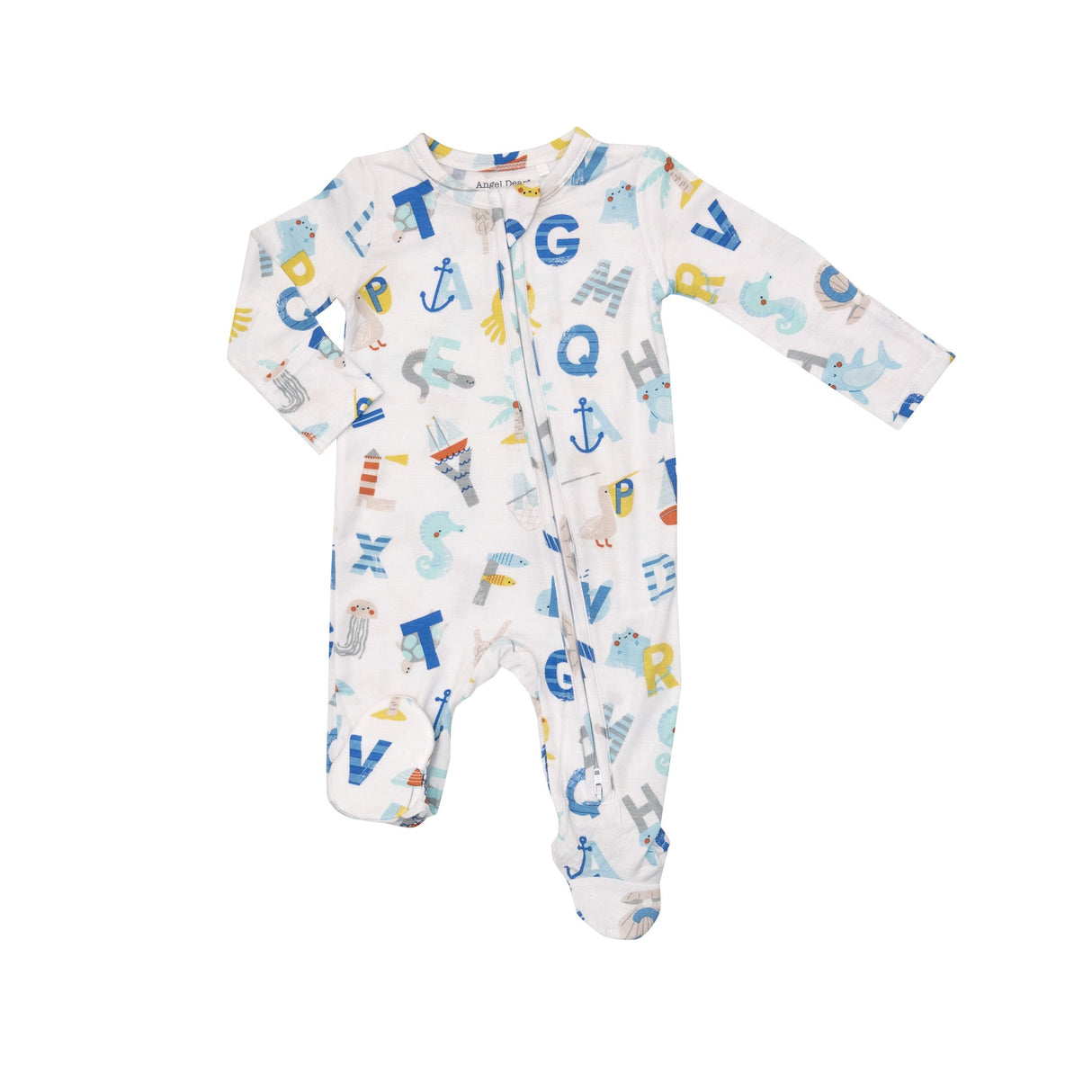 2-Way Zipper Footie by Angel Dear