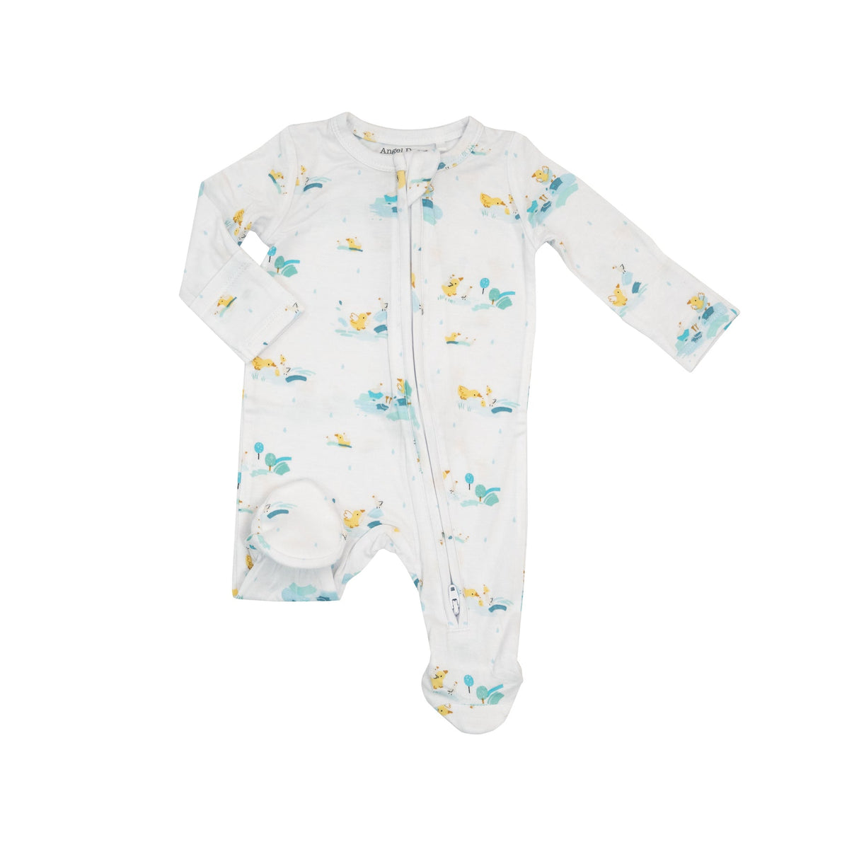 2-Way Zipper Footie by Angel Dear