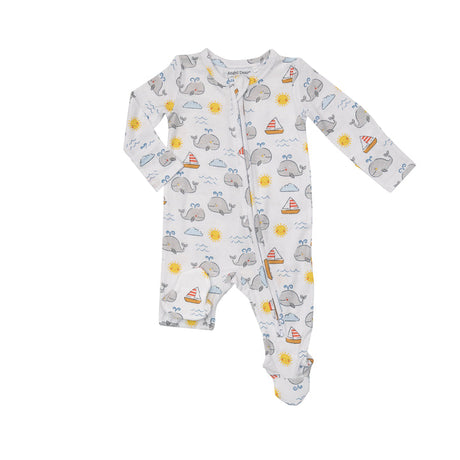 2-Way Zipper Footie by Angel Dear