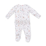 2 Way Ruffle Back Zipper Footie- Enchanted Woodland by Angel Dear
