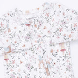 2 Way Ruffle Back Zipper Footie- Enchanted Woodland by Angel Dear