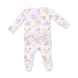 2 Way Ruffle Back Zipper Footie- Spa Dogs by Angel Dear