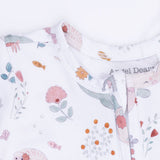 2 Way Ruffle Back Zipper Footie- Garden Sea Creatures by Angel Dear