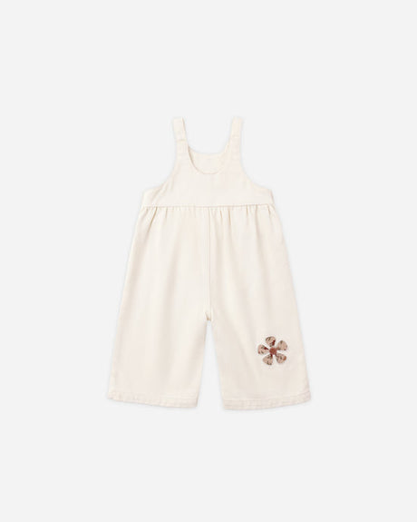 Wide Leg Overall || Daisy Patches by Rylee + Cru