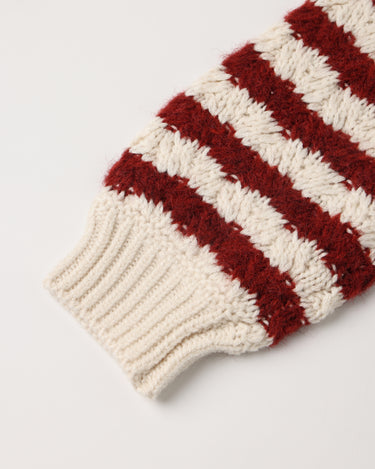 Aspen Sweater || Ruby Stripe by Rylee + Cru
