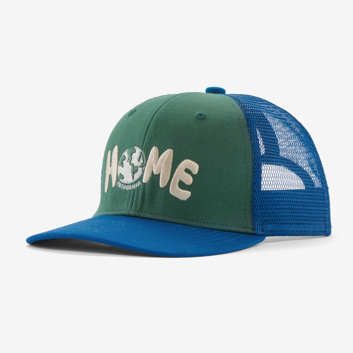 Kids' Trucker Hat - Homegrown: Conifer Green by Patagonia