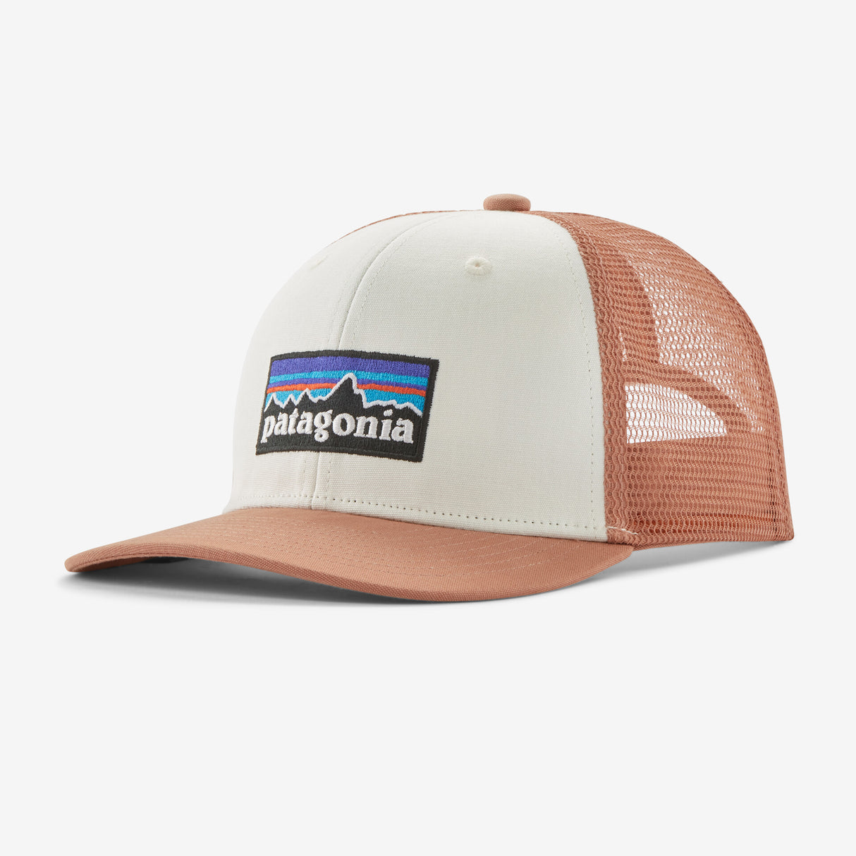 Kids' Trucker Hat -  P-6 Logo: Birch White by Patagonia
