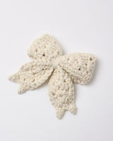 Crochet Bow || Natural by Quincy Mae