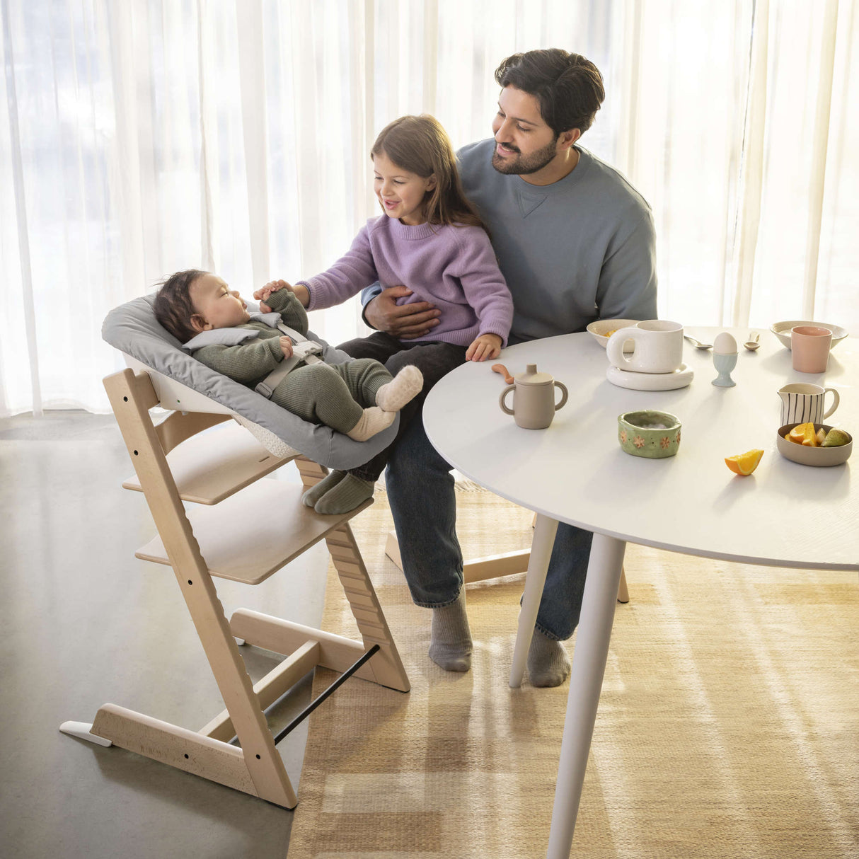 Stokke Tripp Trapp High Chair² with Cushion, Newborn Tray and Newborn Set