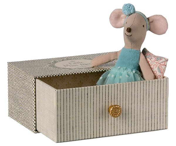 Dance mouse in daybed, Little sister by Maileg