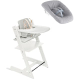 Stokke Tripp Trapp High Chair² with Cushion, Newborn Tray and Newborn Set