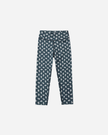Basic Legging || Blue Blooms by Rylee + Cru