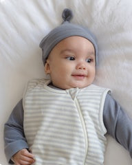 Jersey Sleep Bag || Cloud Stripe by Quincy Mae