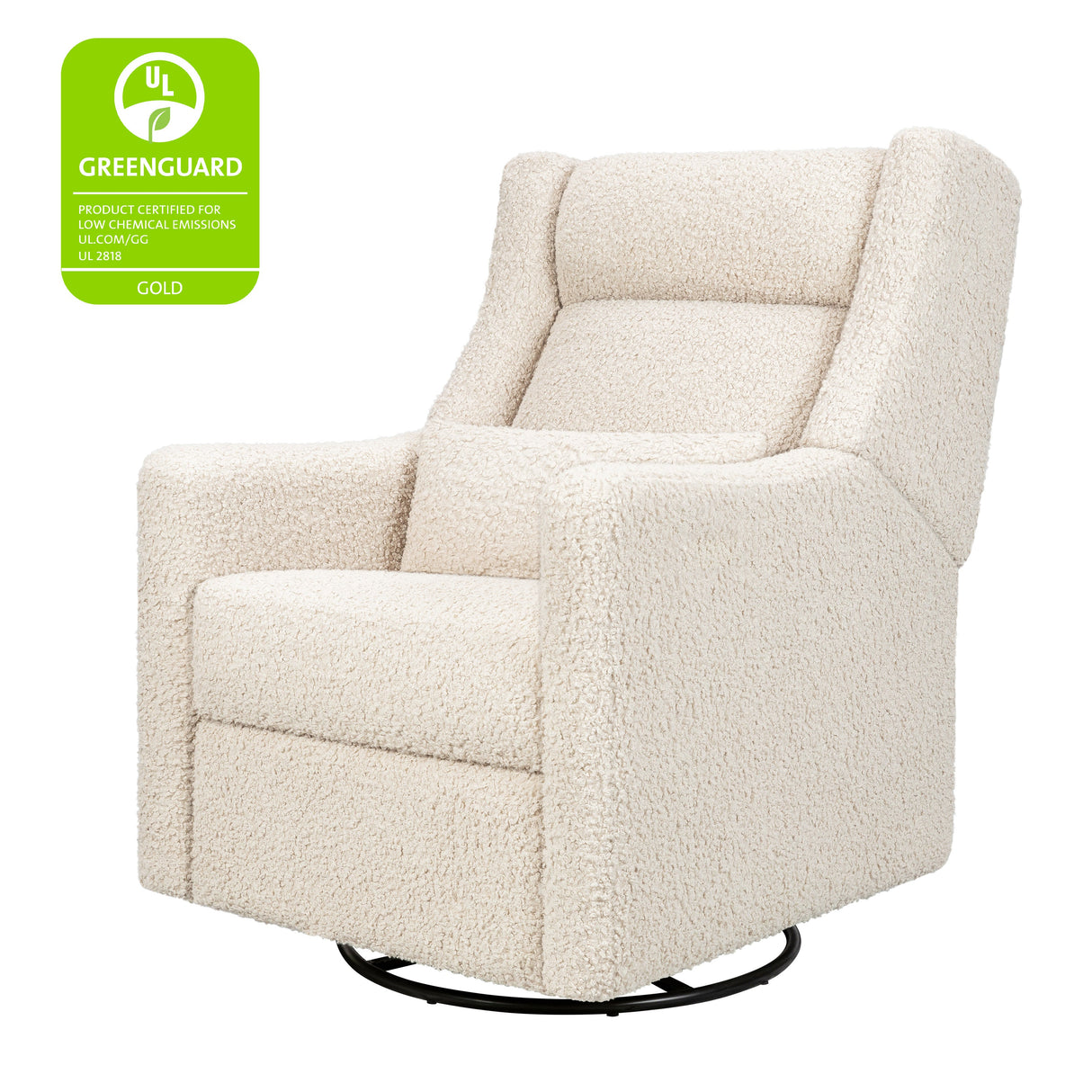 Babyletto Kiwi Plus Power Recliner and Swivel Glider with Power Adjustable Headrest and USB Port