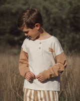 Relaxed Long Sleeve Henley || Camp Wild by Rylee + Cru