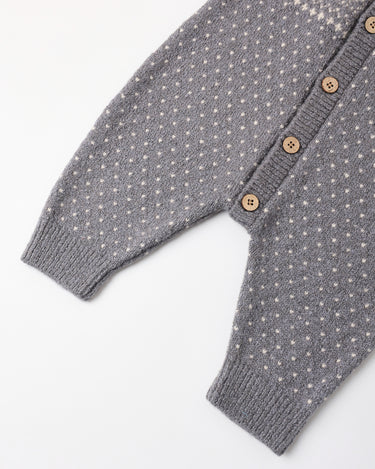 Fair Isle Romper || Slate by Rylee + Cru