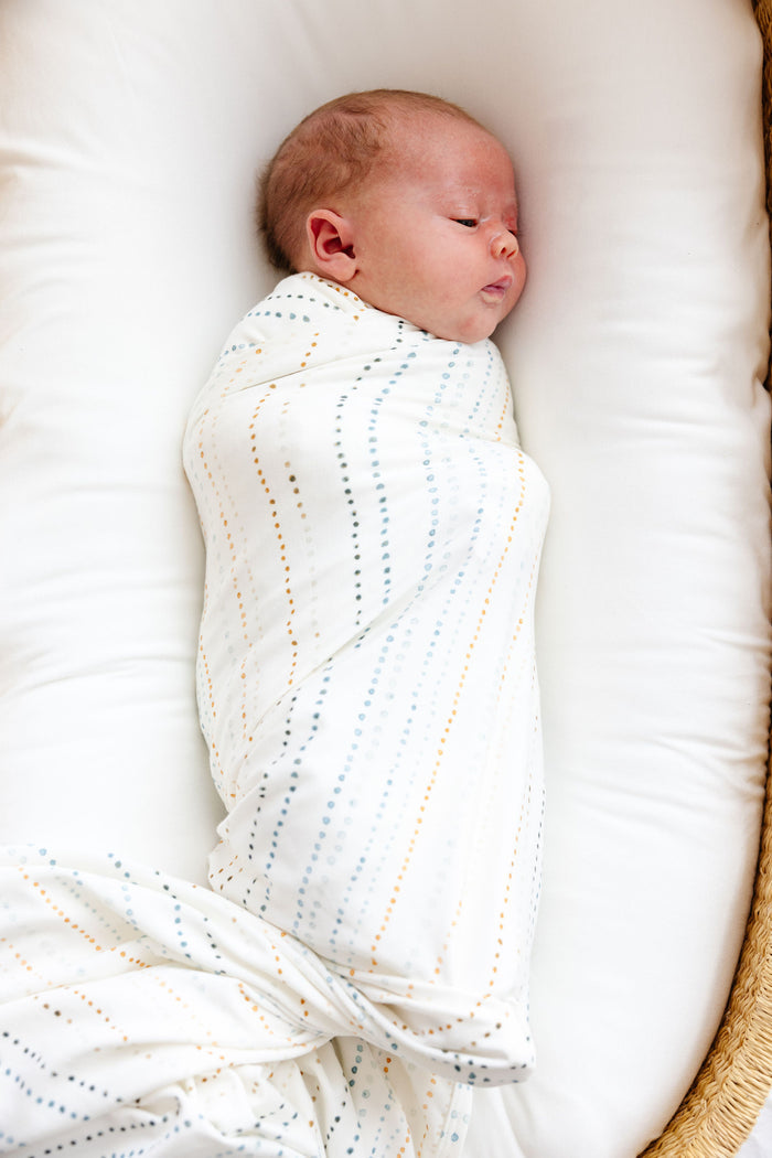 Conrad Swaddle Blanket by Lou Lou & Company