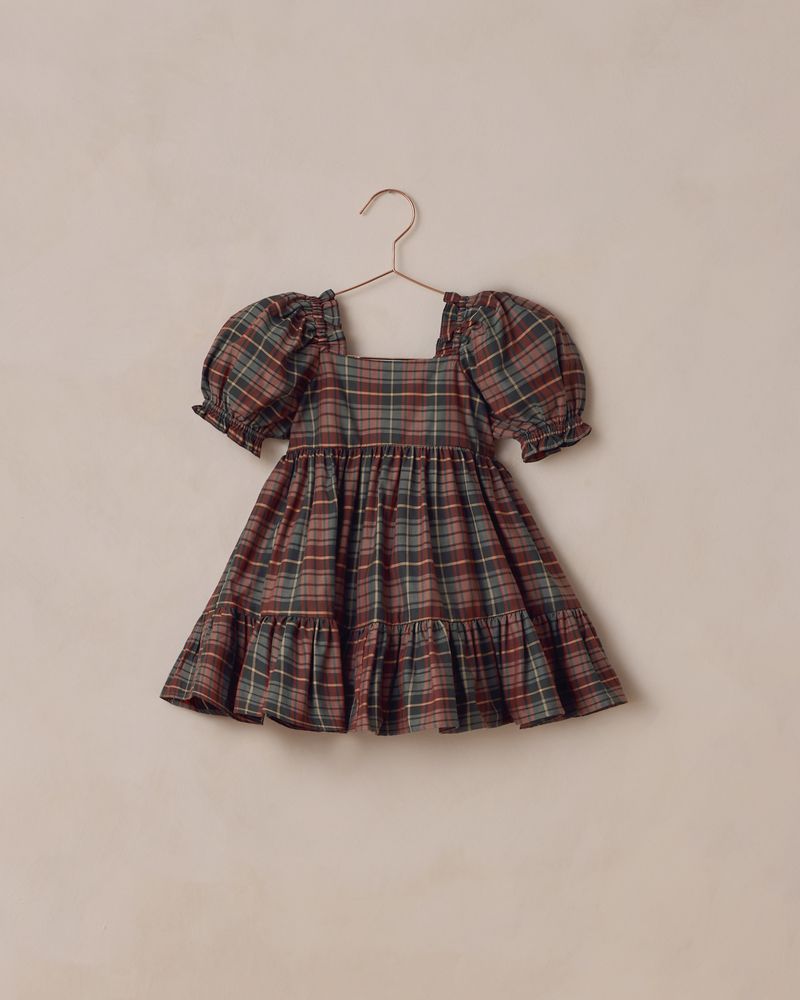 Louella Dress | Winter Tartan by Noralee
