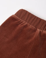 Velour Relaxed Sweatpant || Redwood by Quincy Mae