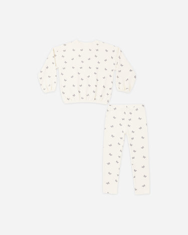 Spongey Knit Set || Butterfly Ditsy by Rylee + Cru
